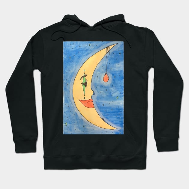 Moon the Clown Hoodie by alolxis